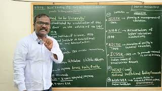 KSET 2024 P1 Unit 10 Higher Education Points To Remember P6 DGK Sir [upl. by Amin]