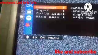 LG TV AV problem without remote AV TV setting [upl. by Aerb]