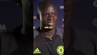 Why does Kante have an crashed car if he is paid millions 🥺💔 [upl. by Jerusalem]