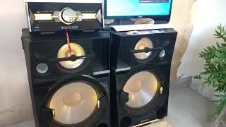 mini system sony shake 99 4000 w rms [upl. by Vocaay]