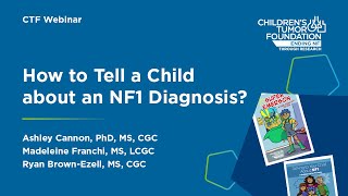 Webinar How to Tell a Child about an NF1 Diagnosis [upl. by Atinahc]