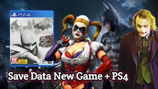 PS4 Batman Return to Arkham City Save Data New Game  PS4 Hen [upl. by Zelikow]