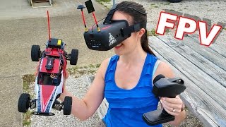 Driving the Rating King  Worlds First RTR FPV RC Buggy  Eachine RatingKing F14  TheRcSaylors [upl. by Hareenum782]