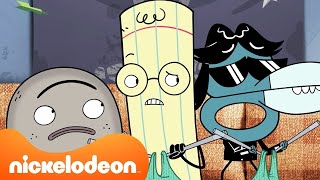 Rock Paper and Scissors DESTROY Their Apartment amp More Roommate Moments  Nickelodeon UK [upl. by Cerveny]