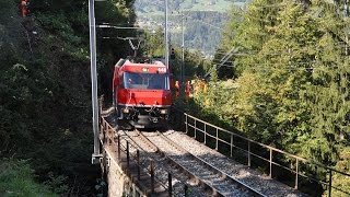 A summer day on the Albula line [upl. by Nehepts]