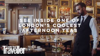 See inside one of London’s coolest afternoon teas  Condé Nast Traveller [upl. by Brennen204]