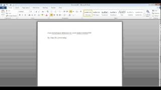 Cara menyimpan dokumen ms word 2010 dalam bentuk PDF [upl. by Anilatsyrc]