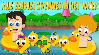 Alle eendjes zwemmen in het water  Kinderliedjes van vroeger [upl. by Lerad]