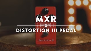 MXR Distortion 3 Pedal  Reverb Demo Video [upl. by Chick]