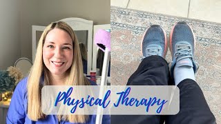 PHYSICAL THERAPY POST OP TRIMAL ANKLE FRACTURE  Weeks 1314 [upl. by Irrej160]