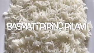 Basmati Pirinç Pilavı Nasıl Pişirilir [upl. by Milburn]