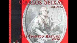 Carlos Seixas  Sonata nº 78 in B flat major  José Eduardo Martins  piano [upl. by Ayom]