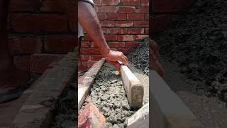 how to bricklaying stairs youtubeshorts construction shorts [upl. by Arvy]