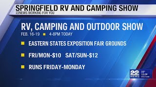 New England’s largest camping amp RV show begins in West Springfield [upl. by Alih]