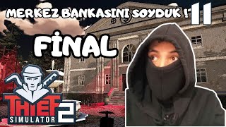 MERKEZ BANKASINI SOYDUK   ŞAŞIRTICI SON  THİEF SIMULATOR 2 FİNAL [upl. by Ailuig]