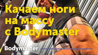 Как накачать ноги Тренировка ног на массу Тренировка на ноги от Bodymaster [upl. by Ticon]