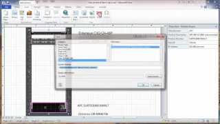 Visio 2010 Network Rack Diagram Tutorial  Part 5  Equipment Labels [upl. by Ymma]