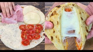 Piadina farcita il trucchetto per prepararla in soli 5 minuti [upl. by Ahsienom]