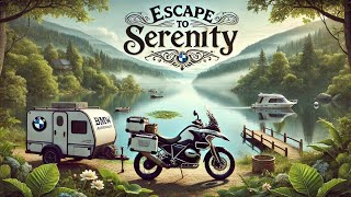 Solo Rider’s Escape OffRoad Adventure to Serenity by the Reservoir [upl. by Einaffit]