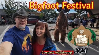 Bigfoot Festival  Marion North Carolina  2024 Walkthrough [upl. by Hebert]