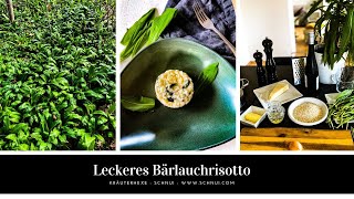 Bärlauchrisotto Rezept  vegetarisch [upl. by Itra991]