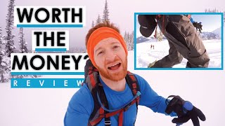 Arcteryx Review  Rush LT Bib Pants for Ski Touring or Snowboarding [upl. by Gamaliel]