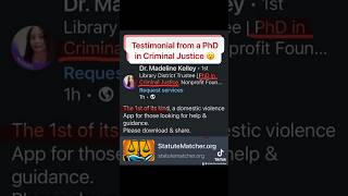 Testimonial from PhD in Criminal Justice [upl. by Dickinson]