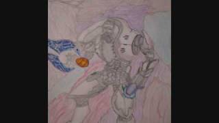 Halo Elite Drawing [upl. by Anirhtak334]