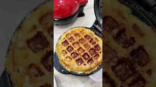 ¡Receta de waffles de plátano Shorts [upl. by Angele]