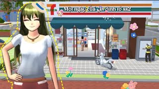 1 ngày của gia đình tớ SS2 P2 foryou sakuraschoolsimulator Vaninesakura [upl. by Valleau]