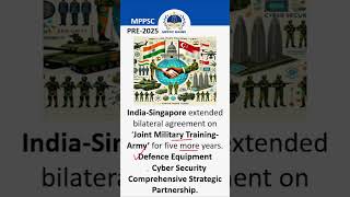 India amp Singapore Partnership Explained shorts upsc ias ips internationalrelations gk mppsc [upl. by Garrik]