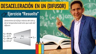 👉 Ejercicio DIFUSORES Termodinámica PASO a PASO [upl. by Lexy281]