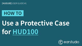 HUD100 MK2 User Guide 1 How to use a protective case for HUD100 [upl. by Wedurn434]