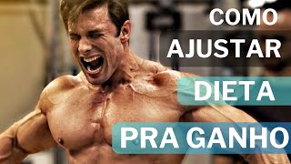 COMO AJUSTAR UMA DIETA PRA GANHO paulomuzy treino academia [upl. by Siuqramed]