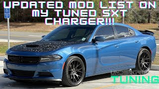 UPDATED MOD LIST ON MY SXT CHARGER [upl. by Maharva171]