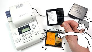 The Minidisc Label Printer [upl. by Wesa]