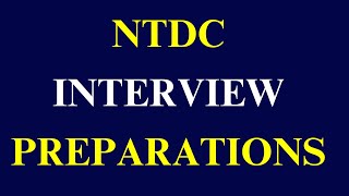 NTDC Interview Preparation  SDO  Assistant Manager  All Test PreparationS [upl. by Nerehs]