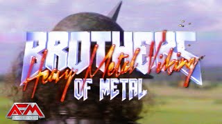 BROTHERS OF METAL  Heavy Metal Viking 2024  Official Music Video  AFM Records [upl. by Herc]