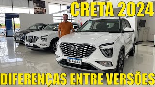 Hyundai Creta 2024  Diferenças entre as versões [upl. by Ramsay]