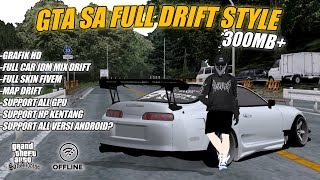 GTA SA FULL MOD JDM MIX LITE VERSION FULL CAR NEW ‼️GTA SA MOD DRIFT 300MB NEW‼️ [upl. by Colene]