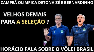 CAMPEÃ OLIMPICA DETONA ZÉ ROBERTO E BERNARDINHO E ATLETA BUSCA OLIMPIADA 2028 [upl. by Yendys]