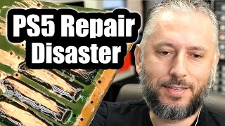 PS5 Repair Disaster What Happened here [upl. by Balliol]