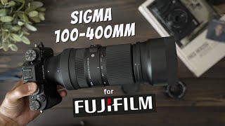 The Sigma 100400mm for Fujifilm [upl. by Gleich]