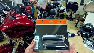 HowTo Install Harley Heated Grips  201417 Street Glide Special  ShopTalk [upl. by Eveineg]