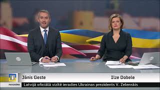 LTV1 Latvia  Panorāmaquot opening sequence 11 January 2024 [upl. by Papert]