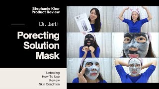 Review Dr Jart Porecting Solution Mask 好多泡沫的面膜  How to Use [upl. by Fital]