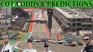 NASCAR at COTA odds amp predictions how will SVG Kobayashi and Kvyat fare Who wins and more [upl. by Aramoj]