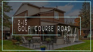 15 Golf Course Rd Unit 2 Bracebridge FOR SALE [upl. by Roque]