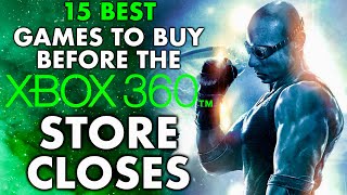 15 Best Xbox 360 Games To Buy Before The Store Closes [upl. by Ecertak]