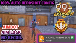 Ob46 Auto headshot config file free fire aimbotaimlock  Headshot config file free fire max hack ✅ [upl. by Eerrehs195]